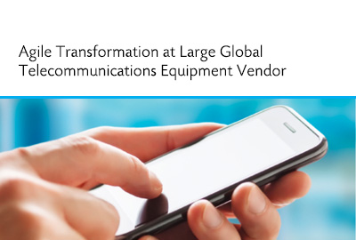 Image of Telecoms device. Leads to Case Study where IJI deploys Rapid and Sustainable Large-Scale Agile Adoption at Large Global Telecommunications Equipment Vendor 