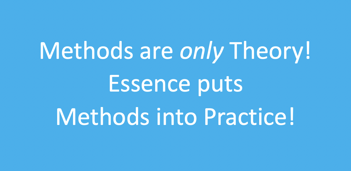 Methods are only theory - agile methodology discussion by Dr. Ivar Jacobson
