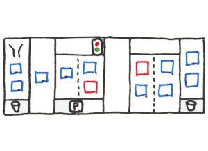 Image depicting Lean Portfolio Management LPM portfolio kanban board or canvas.  Part of the LPM series, this article specifically covers On The Nature Of Portfolios - Portfolio Kanban - Alternative Scenarios