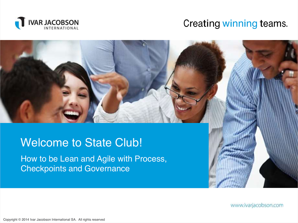 How to be lean-agile and maintain governance with checkpoints