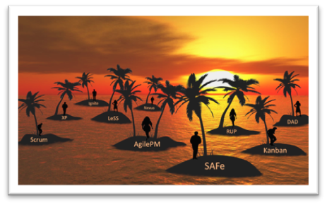 Don't be stuck on a practice island image of people on small islands