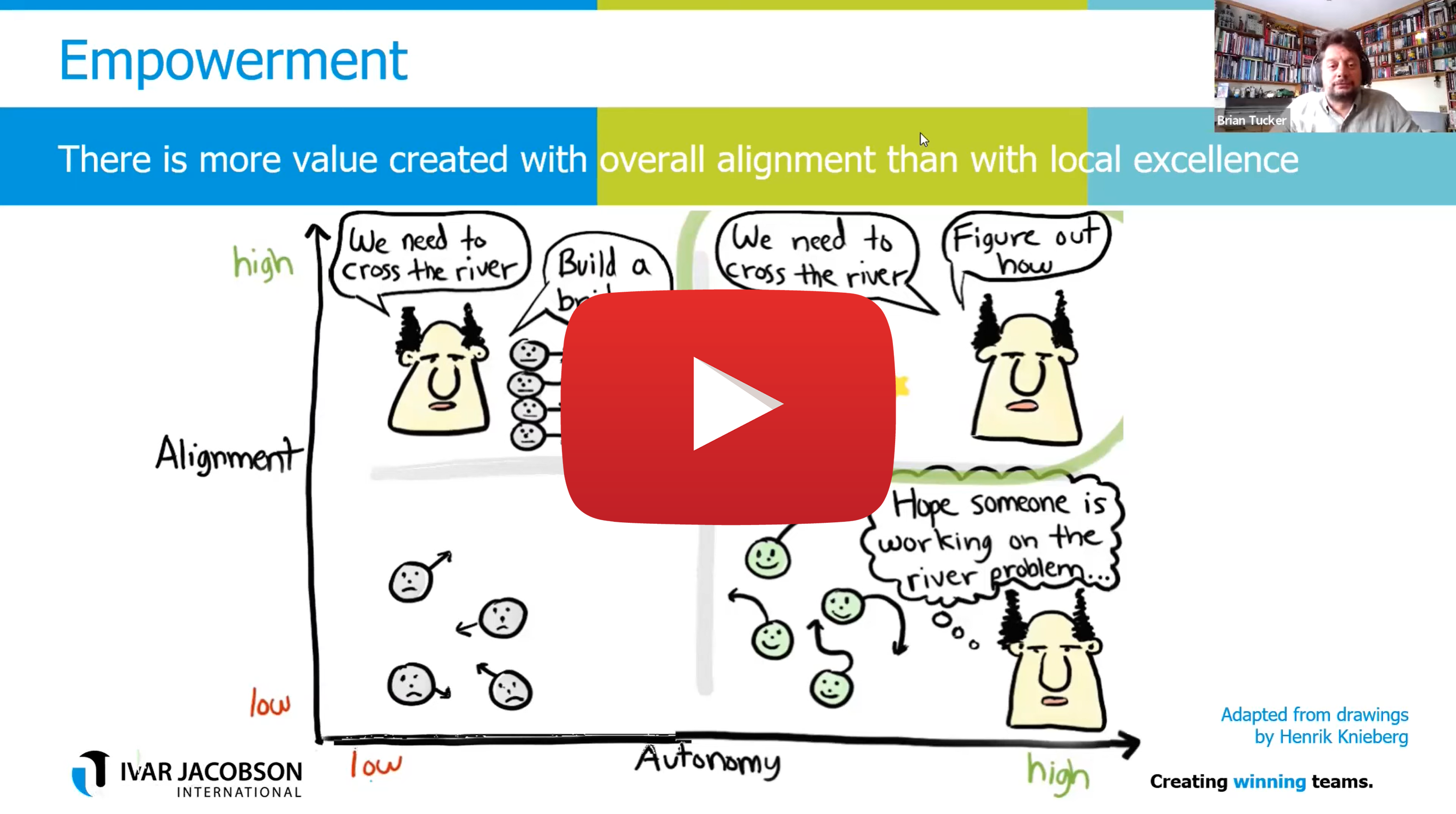 A screenshot of IJI's recent free PI Planning webinar, a recording of which is available on our YouTube channel