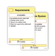 SAFe feature cards