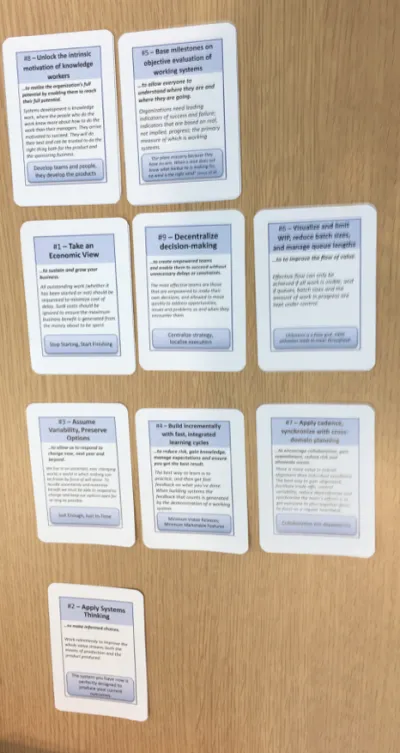 SAFe principles_cards