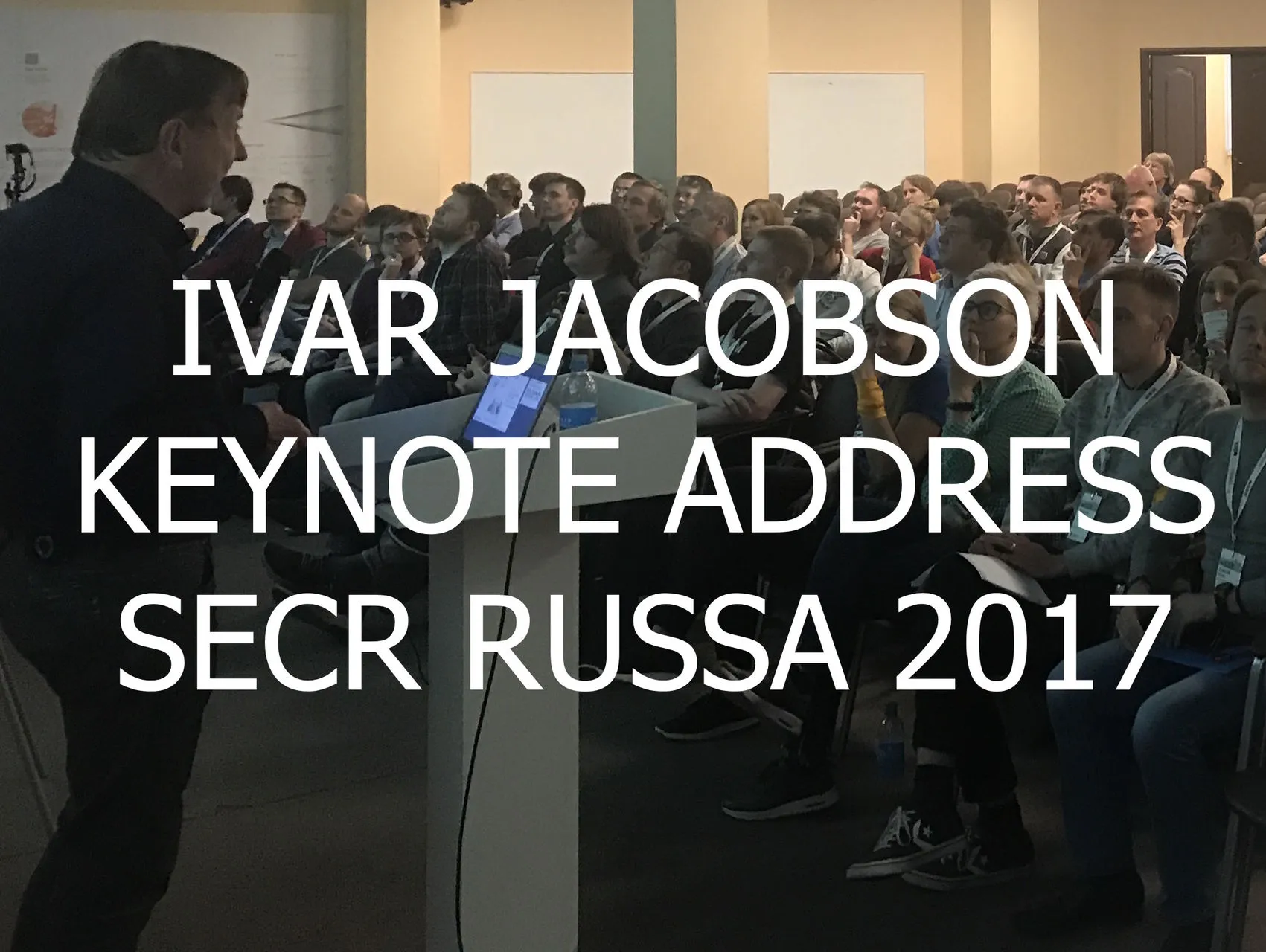 Ivar Jacobson Keynote Speaks about Agile and Essence 