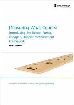 Agile Measurements - Measuring what counts paper