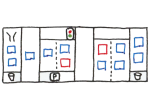 Image depicting Lean Portfolio Management LPM portfolio kanban board or canvas.  Part of the LPM series, this article specifically covers On The Nature Of Portfolios - Portfolio Kanban - Normal Scenarios