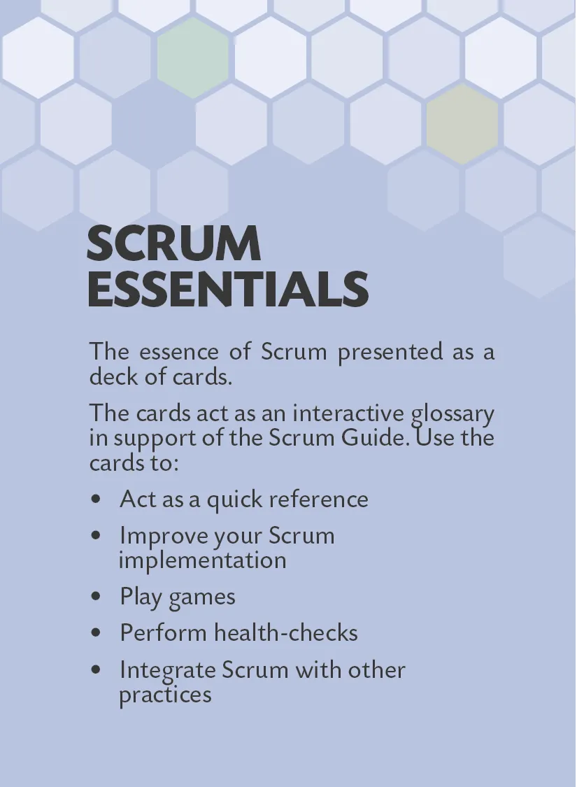 Scrum Essential Learning - Learn Scrum with Essence Cards and Coaching