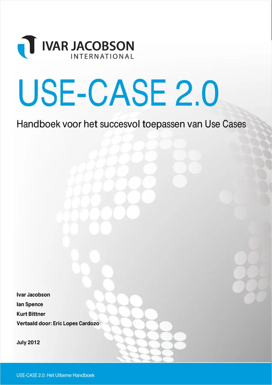 Use-Case 2.0 The Hub of Software Development Paper - Dutch version