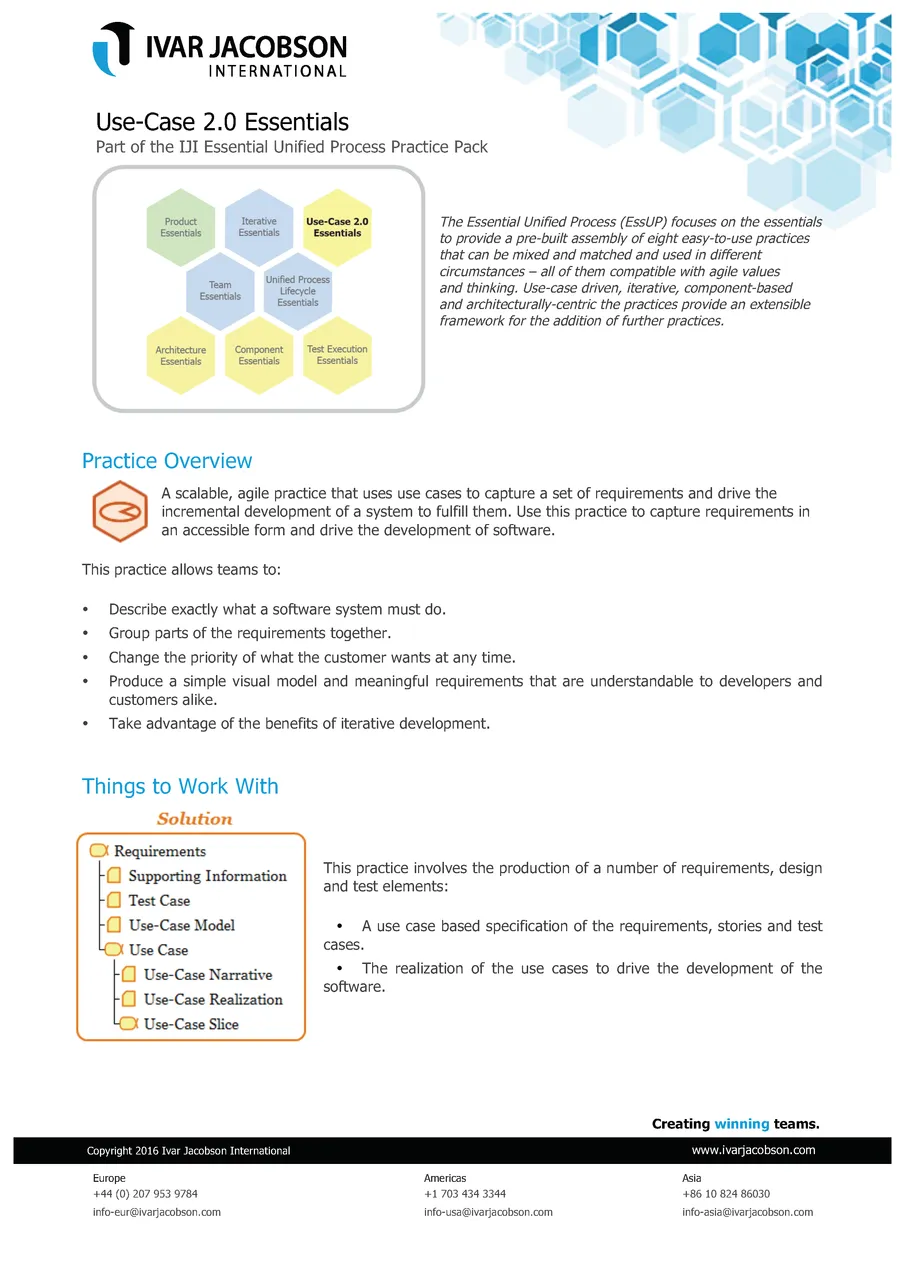 Use Case 2 - Essentials Practice Flyer