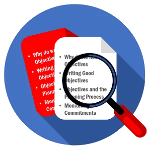 Image depicting the focus on writing good PI objectives - the title / logo for the series of four blogs around Writing good Planning Increment PI Objectives