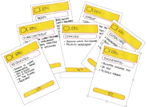 Epic State Cards Agile Epic State Cards Fan Image