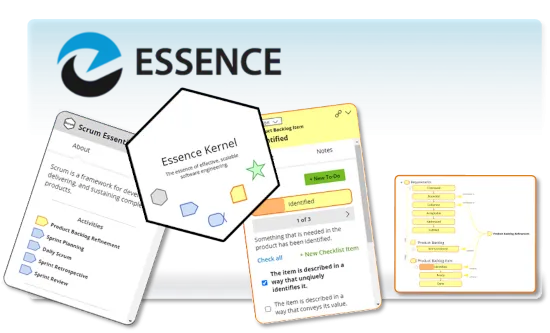 Image showing a summary of the key Essence concepts
