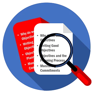 Image depicting the focus on writing good PI objectives - the title / logo for the series of four blogs around writing good Planning Increment PI Objectives