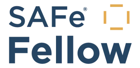 Scaled Agile Framework for enterprise - SAFe Fellow Logo