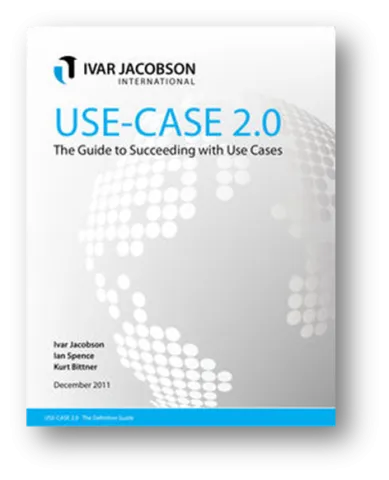 Image showing the cover of the Use Case 2.0 e-Book - The Guide to Succeeding with Use Cases
